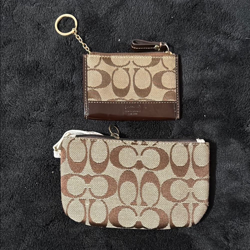 Brown and Tan Wallet Set *Preowned*